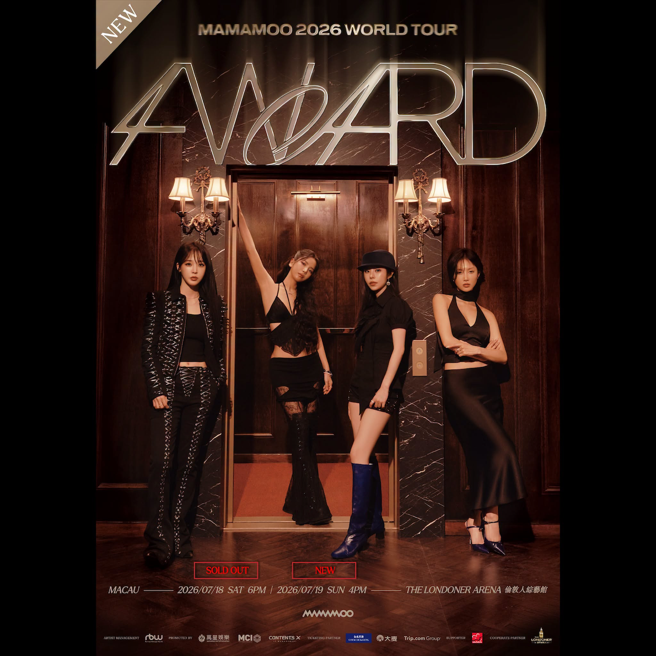 MAMAMOO 2026 WORLD TOUR 〈4WARD〉 in MACAU - マカオ政府観光局