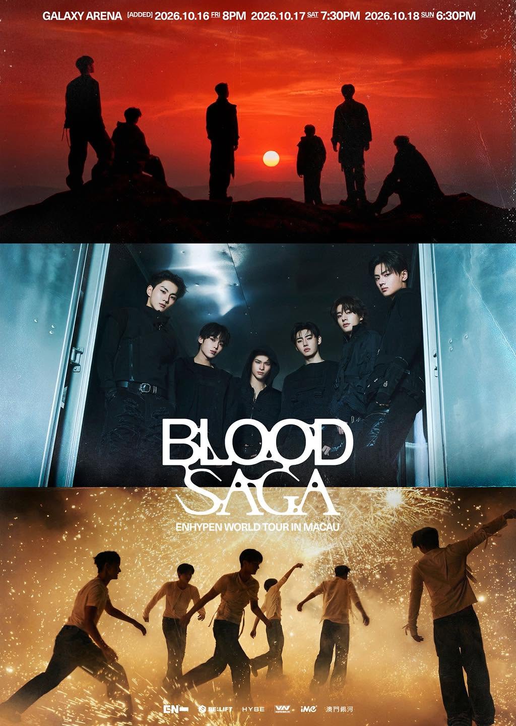 ENHYPEN WORLD TOUR 'BLOOD SAGA' IN MACAU - マカオ政府観光局